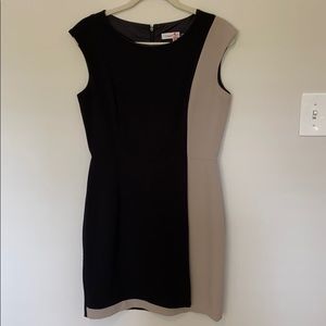 Calvin Klein Color Block Work Dress